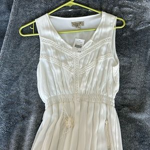 Brand new all white dress